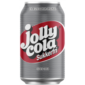 Jolly Cola Sukkerfri 18x33 cl (dåse)