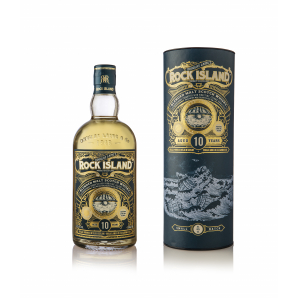 Douglas Laing's Rock Island 10 År Skotsk Blended Whisky 46% 70 cl. (gaveæske)