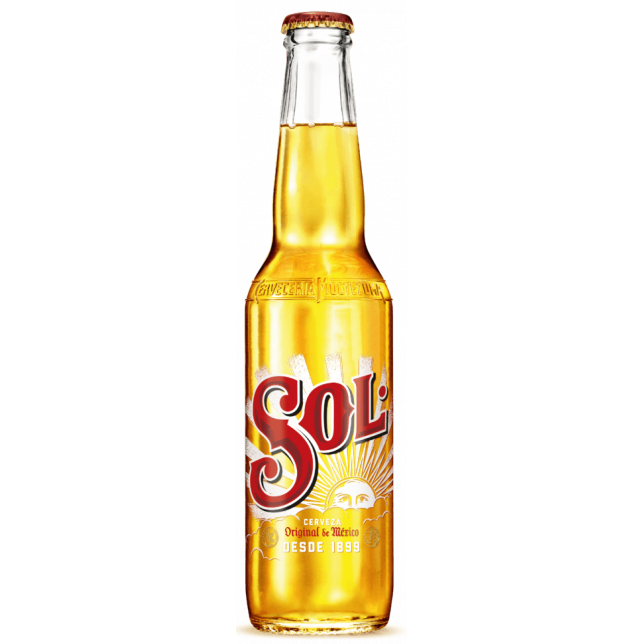 Sol Cerveza Original 4,6% 33 cl. (flaske)
