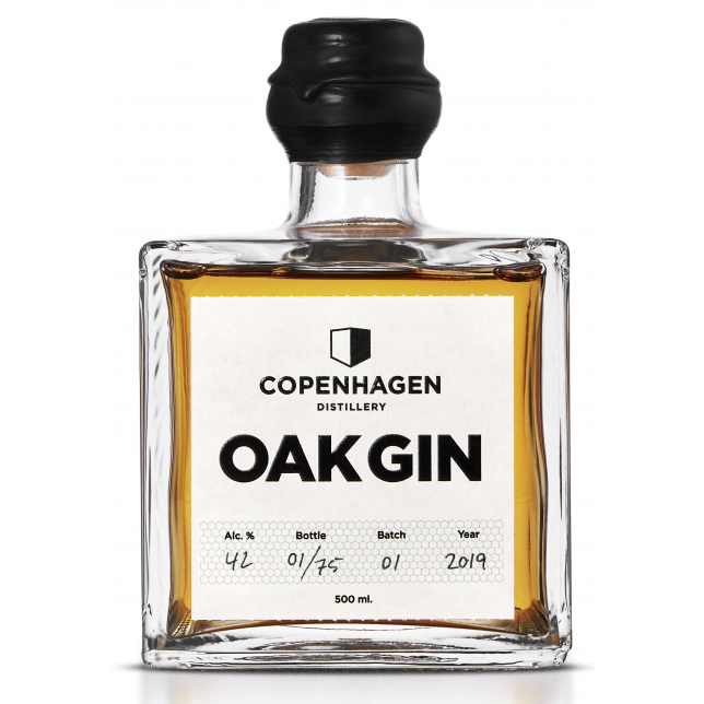 Copenhagen Distillery Oak Gin 42% 50 cl.