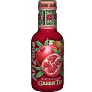 AriZona Pomegranate Green Tea 6x50 cl. (PET-flaske)