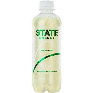 STATE Energy Sparkling Pineapple 12x40 cl. (PET-flaske)
