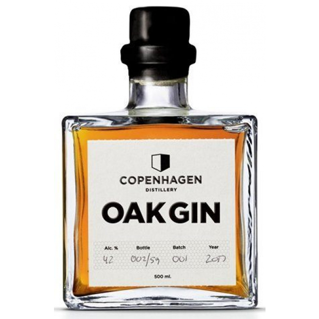 Copenhagen Distillery Oak Gin 42% 50 cl.