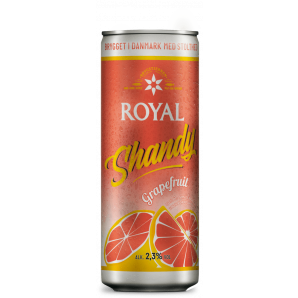Royal Shandy Grapefruit 2,3% 24x33 cl. (dåse)