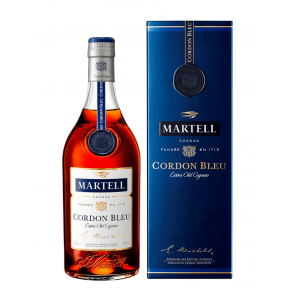 Martell Cordon Bleu Cognac 40% 70 cl. (Gaveæske)