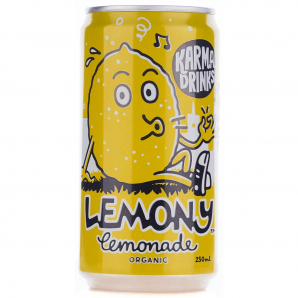 Karma Lemony Lemonade ØKO 24x25 cl. (dåse)