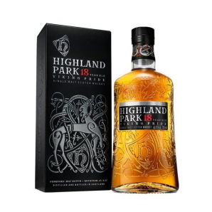 Highland Park 18 års Single Malt Scotch Whisky 43% 70 cl. (Gaveæske)