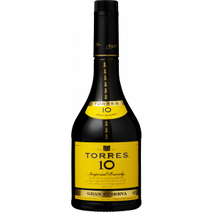 Torres Gran Reserva 10 års Brandy 38% 70 cl.