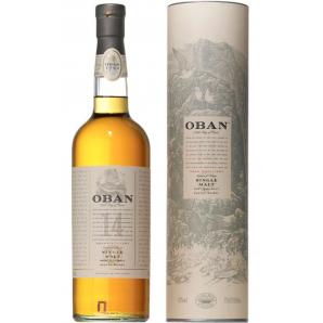 Oban 14 års Single Malt Scotch Whisky 43% 70 cl. (Gaveæske)