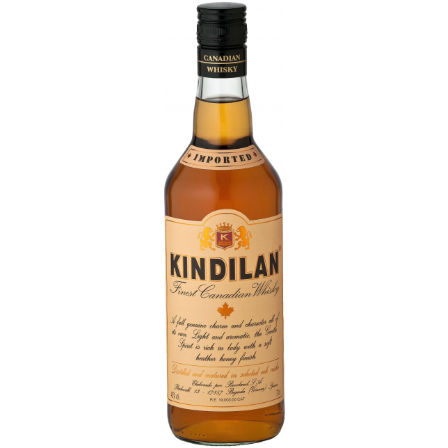 Kindilan Canadian Blended Whisky 40% 70 cl.