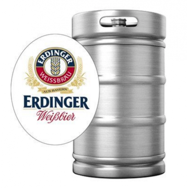 Erdinger Hefe Weissbier 5,3% 20 L. (fustage) 