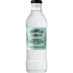Franklin & Sons Elderflower Tonic Water 24x20 cl. (flaske)