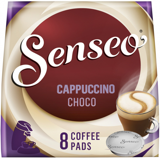 Senseo Cappuccino Choco 8 stk. (kaffepuder)