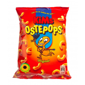 Kims Ostepops Chips 140 gr. 20 stk. 