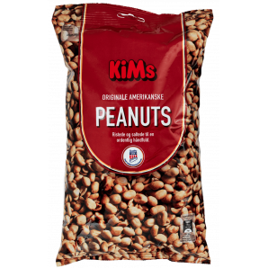 Kims Saltede Peanuts 1 kg.