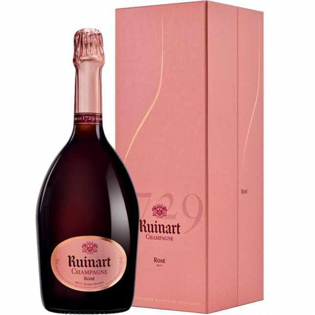 Ruinart Rosé Brut Champagne 12,5% 75 cl. (Gaveæske)