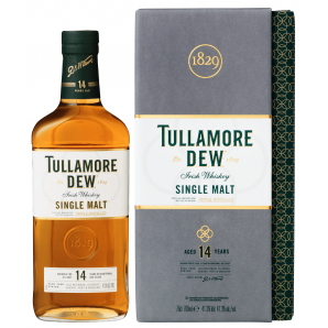 Tullamore DEW 14 års Single Malt Irish Whiskey 41,3% 70 cl. (Gaveæske)