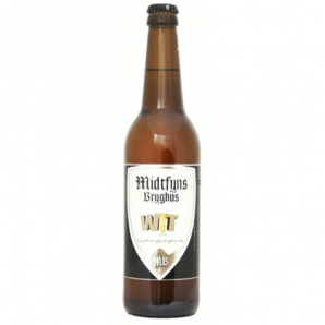Midtfyns Bryghus Wit Hvedeøl 6,2% 50 cl. (flaske)