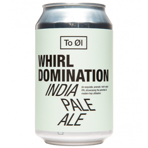 To Øl Whirl Domination IPA 6,2% 33 cl. (dåse)