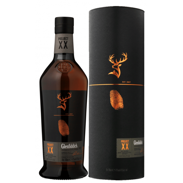 Glenfiddich Project XX Single Malt Scotch Whisky 47% 70 cl. (Gaveæske)