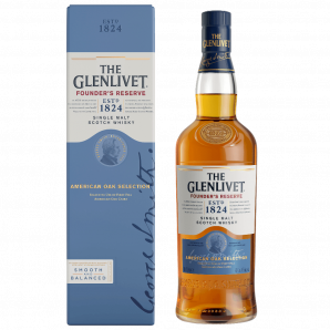 The Glenlivet Founders Reserve Single Malt Scotch Whisky 40% 70 cl. (Gaveæske)