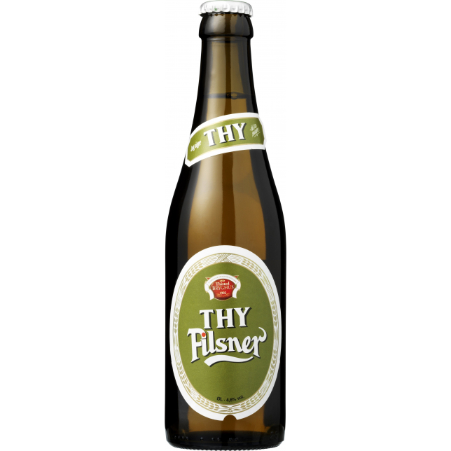 Thisted Bryghus Thy Pilsner 4,6% 30x33 cl. (flaske)