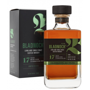 Bladnoch 17 års Lowland Single Malt Scotch Whisky 46,7% 70 cl. (Gaveæske)