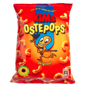 Kims Mini Ostepops Chips 24x25 gr.