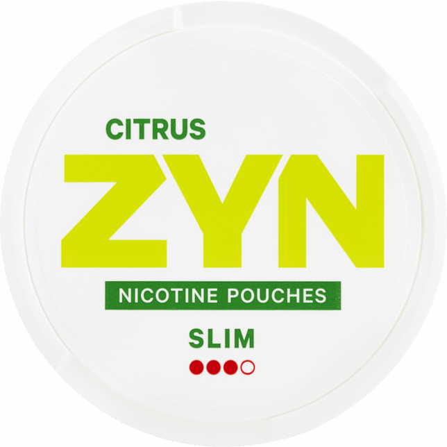 Zyn Slim Citrus Strong Tyggetobak 5 stk.