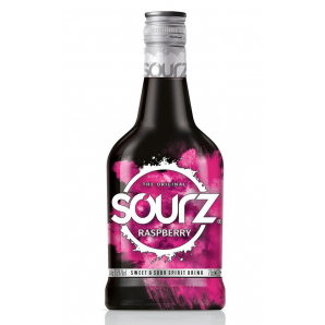 Sourz Raspberry Likør 15% 70 cl.