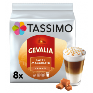Tassimo Gevalia Latte Macchiato Caramel 8 stk. (kapsler)
