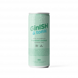 GinISH & Tonic Alkoholfri RTD Cocktail 0% 25 cl. (dåse) 