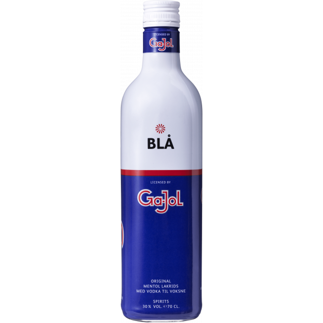Gajol Blå Vodkashot 30% 70 cl.