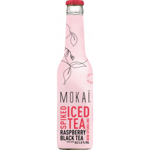 Mokaï Iced Tea Raspberry 4% 24x27,5 cl. (flaske)