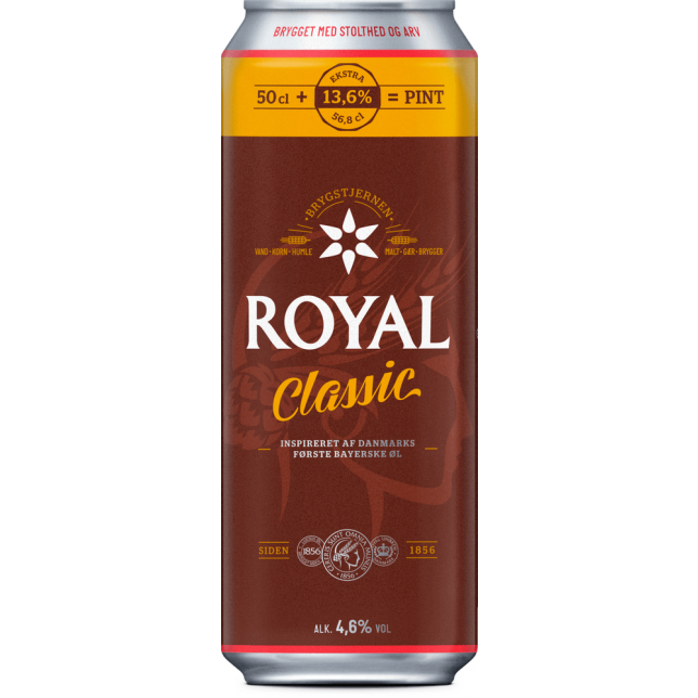 Royal Classic 1 Pint 4,6% 24x56,8 cl. (dåse)