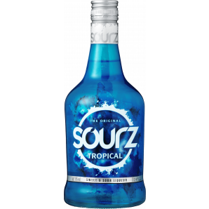 Sourz Tropical Blue Likør 15% 70 cl.