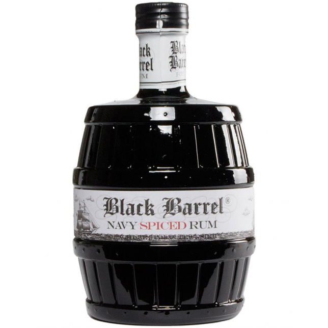 A.H. Riise Black Barrel Premium Navy Spiced Rom 40% 70 cl.