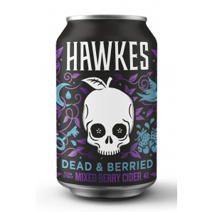 Hawkes Dead & Berried Cider 4% 33 cl. (dåse)