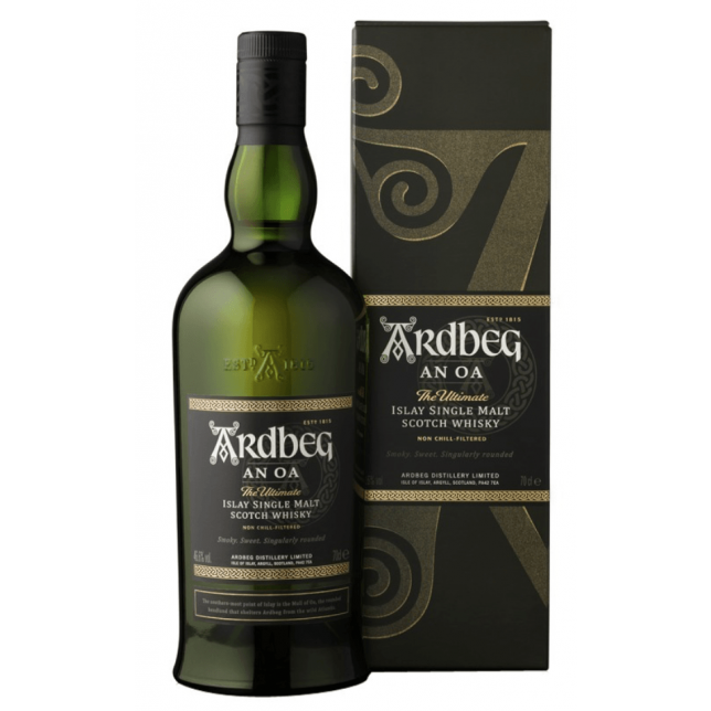 Ardbeg An Oa Islay Single Malt Scotch Whisky 46,6% 70 cl. (Gaveæske)