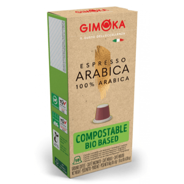 Gimoka Espresso Arabica 10 stk. (kapsler) - MHT 22-03-2022