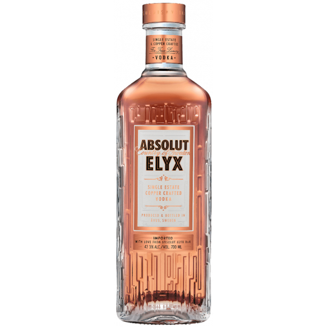 Absolut Elyx Vodka 42,3% 70 cl.