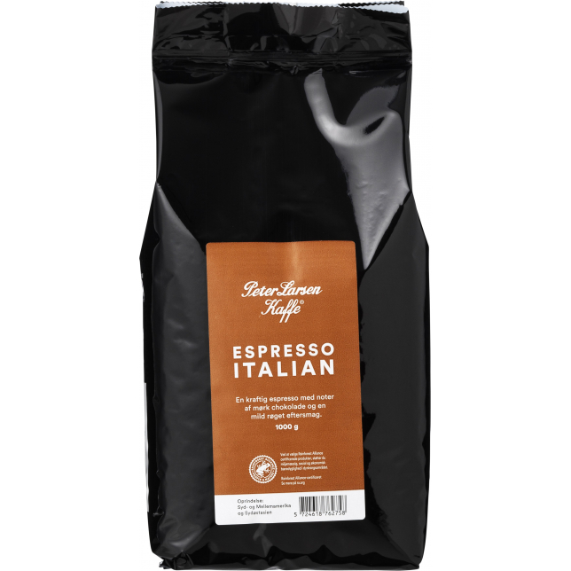 Peter Larsen Cater Espresso Italian 1.000 gr. (hele bønner)