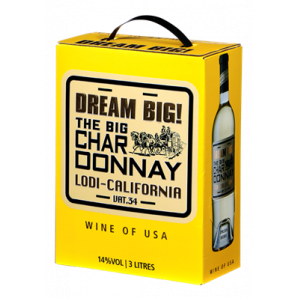 Dream Big Chardonnay Lodi 2017 14,5% 3 L. (Bag-In-Box)