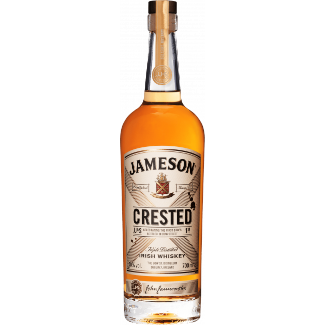 Jameson Crested Blended Irish Whiskey 40% 70 cl.