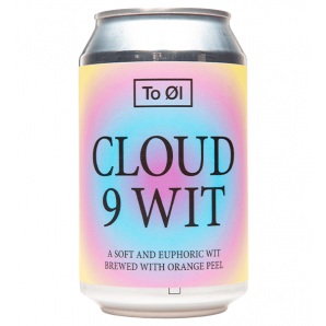 To Øl Cloud 9 Wit Hvedeøl 4,6% 33 cl. (dåse)