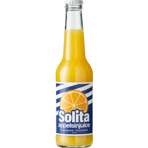 Solita Appelsinjuice 12x27,5 cl. (flaske)