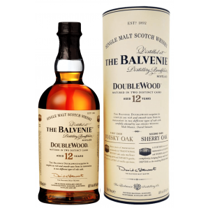 The Balvenie Doublewood 12 års Single Malt Scotch Whisky 40% 70 cl. (Gaveæske)