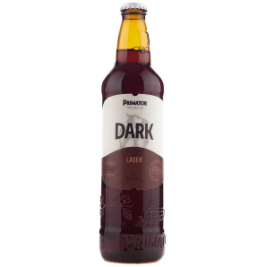 Primator Premium Dark Lager 4,5% 50 cl. (flaske)