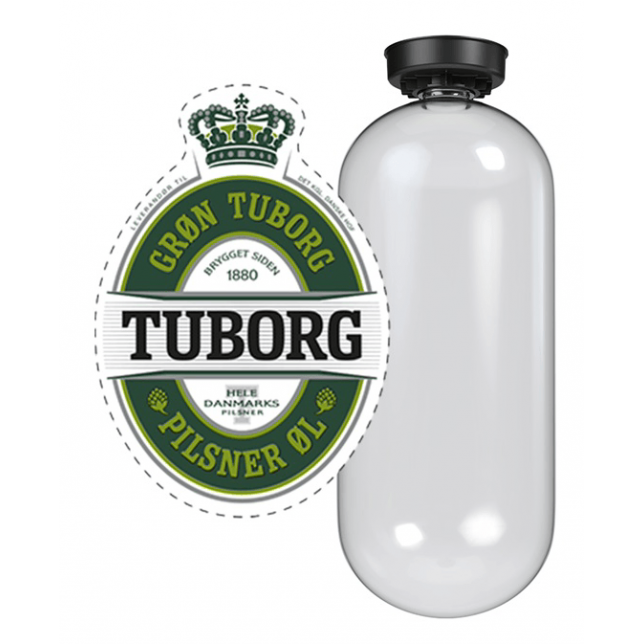 Tuborg Grøn Pilsner 4,6% 20 L. (Modular Draughtmaster)