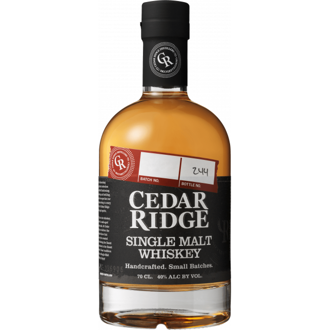 Cedar Ridge Single Malt Scotch Whisky 40% 70 cl.